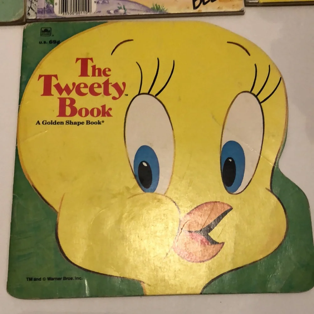 Bugs Bunny Books Tweety Bird Books Warner Bros Childrens Books Road Runner VTG